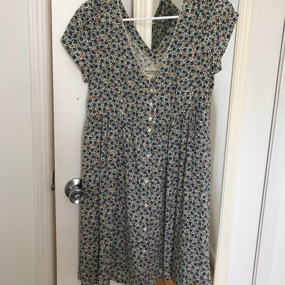 Denim & Supply Ralph Lauren Floral Dress in Small